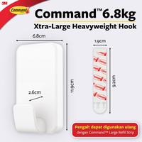 Gambar 3M Command Hook, 17011, Menahan hingga 6.8kg, 1 pak, XL dari 3M Indonesia Official Kab. Tangerang 3 Tokopedia
