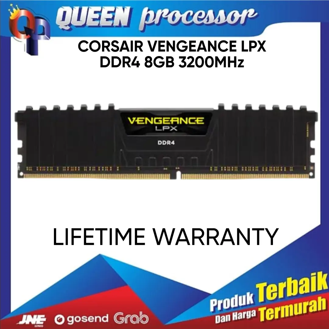 Ram Corsair Vengeance LPX 8GB DDR4 3200Mhz Memory Memori