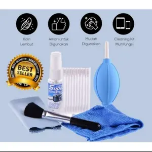PEMBERSIH LCD LED MONITOR KAMERA LAPTOP CLEANER KIT AVAN 6 IN 1