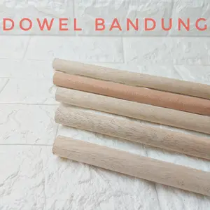 Kayu Macrame 20 mm Kerajinan Makrame 40cm 50cm 60cm 70cm