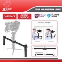 Gambar ZHIYUN DUAL HANDLE FOR CRANE 2 - ZHIYUN DUAL HANDHELD GRIP dari Jakarta Digital 8 Kota Administrasi Jakarta Pusat 1 Tokopedia