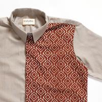 Gambar Nona Rara - Ganesha Short Sleeve M0165 - Baju Batik Kasual Modern - 3L dari Nona Rara Batik Kota Administrasi Jakarta Timur 2 Tokopedia