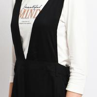 Gambar C2 Theola Black Overall Skirt Maxi - XL dari C2 Outfitters Kota Bandung 5 Tokopedia