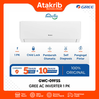 Gambar GREE AC INVERTER 1 PK GWC-09F5S-I GWC-09F5S F5S dari Atakrib Elektronik Yogyakarta Kab. Sleman 1 Tokopedia
