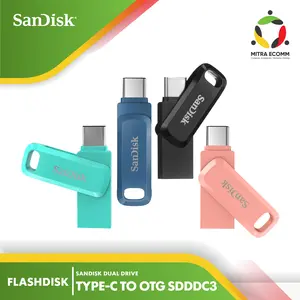 Sandisk Dual Drive GO USB Type-C 128GB SDDDC3 ORIGINAL OTG