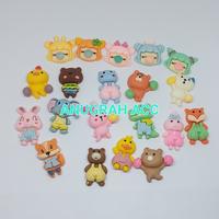 Gambar clay motif boneka isi 10pcs dari ANUGRAH ACC02 Kota Administrasi Jakarta Utara 1 Tokopedia