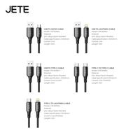 Gambar JETE CX9 Kabel Data Micro Fast Charging 12 Watt - Garansi Resmi 2 Th - Hitam dari Doran Gadget Official Kota Administrasi Jakarta Pusat 5 Tokopedia