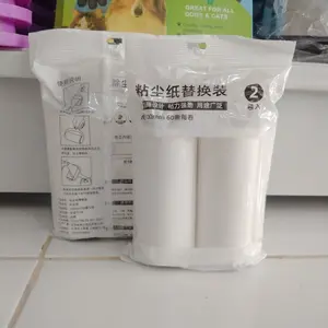 Roll bulu Refill isi 2 Pcs / Roll pembersih Bulu , debu cat & dog