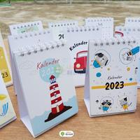 Gambar Kalender Meja Mini Desain Custom Tahun 2026 - Kalender duduk ukuran kecil untuk Souvenir Bebas Desain dari Lembar Belajar Kab. Purworejo 2 Tokopedia