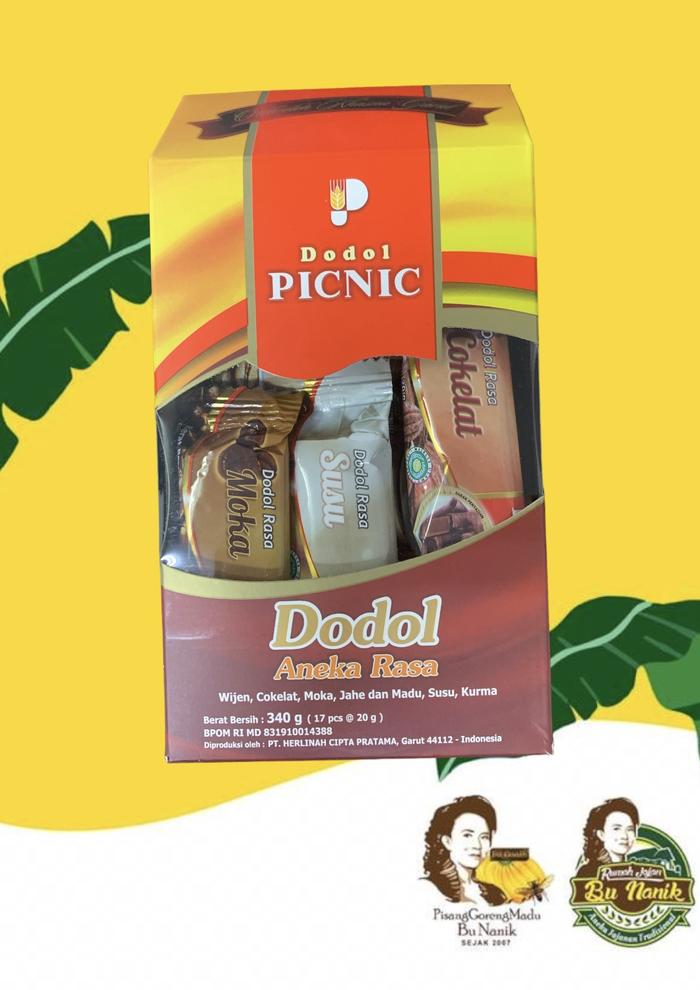 Gambar Dodol Picnic Aneka Rasa khas Garut Mix - BUAH (HIJAU) dari Pisang Goreng Madu Bu Nanik Kota Administrasi Jakarta Barat 4 Tokopedia