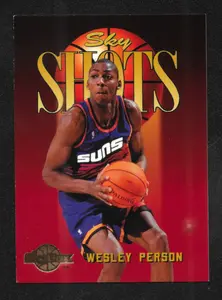 Kartu Basket NBA Wesley Person Skybox Premium Sky Shots 1994-95 #322