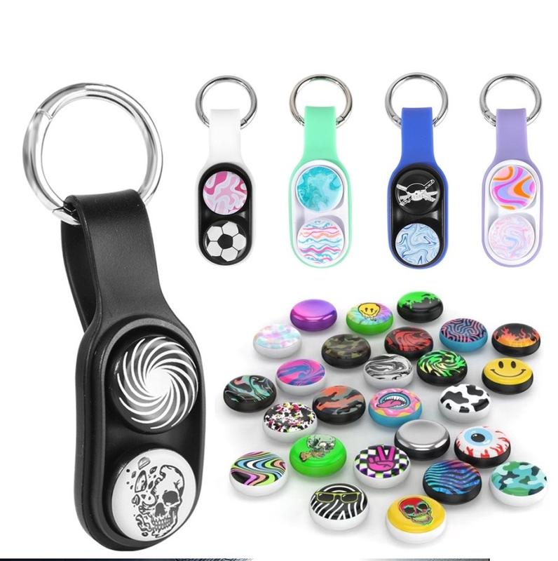 POPPUCK Mainan Fidget PopPuck Magnetik Elastis POP PUCK Spinner Siliko ...