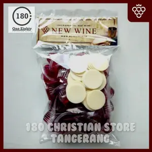 Anggur Perjamuan Cup + Hosti - Isi 25