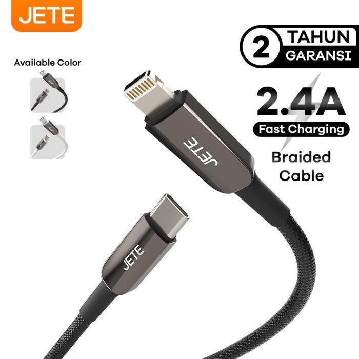 Gambar JETE CX9 Kabel Data Type C To Iphone Fast Charging 20Watt Garansi 2th - Biru dari Doran Gadget Official Kota Banjarmasin Tokopedia