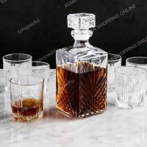 Bormioli rocco Decanter set 7pcs whisky