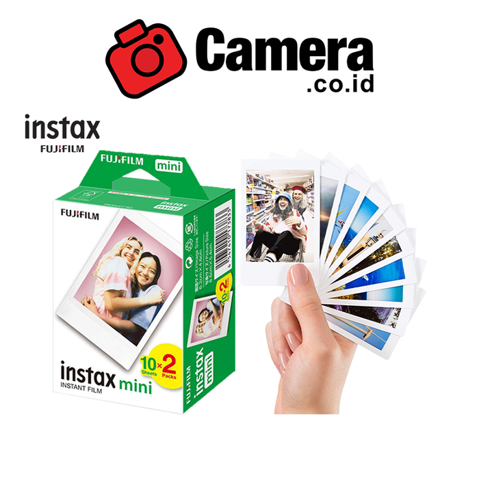 Gambar FUJIFILM Instax Mini Paper Twin Pack / Paper Instax dari CAMERA CO ID Kota Administrasi Jakarta Pusat Tokopedia