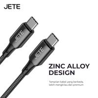 Gambar JETE CX9 Kabel Data Micro Fast Charging 12 Watt - Garansi Resmi 2 Th - Hitam dari Doran Gadget Official Kota Administrasi Jakarta Pusat 4 Tokopedia