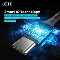 Gambar JETE CA2 Kabel Data Iphone Fast Charging 12 Watt - Garansi Resmi 2 Th - Hitam dari Doran Gadget Official Kota Administrasi Jakarta Pusat 5 Tokopedia