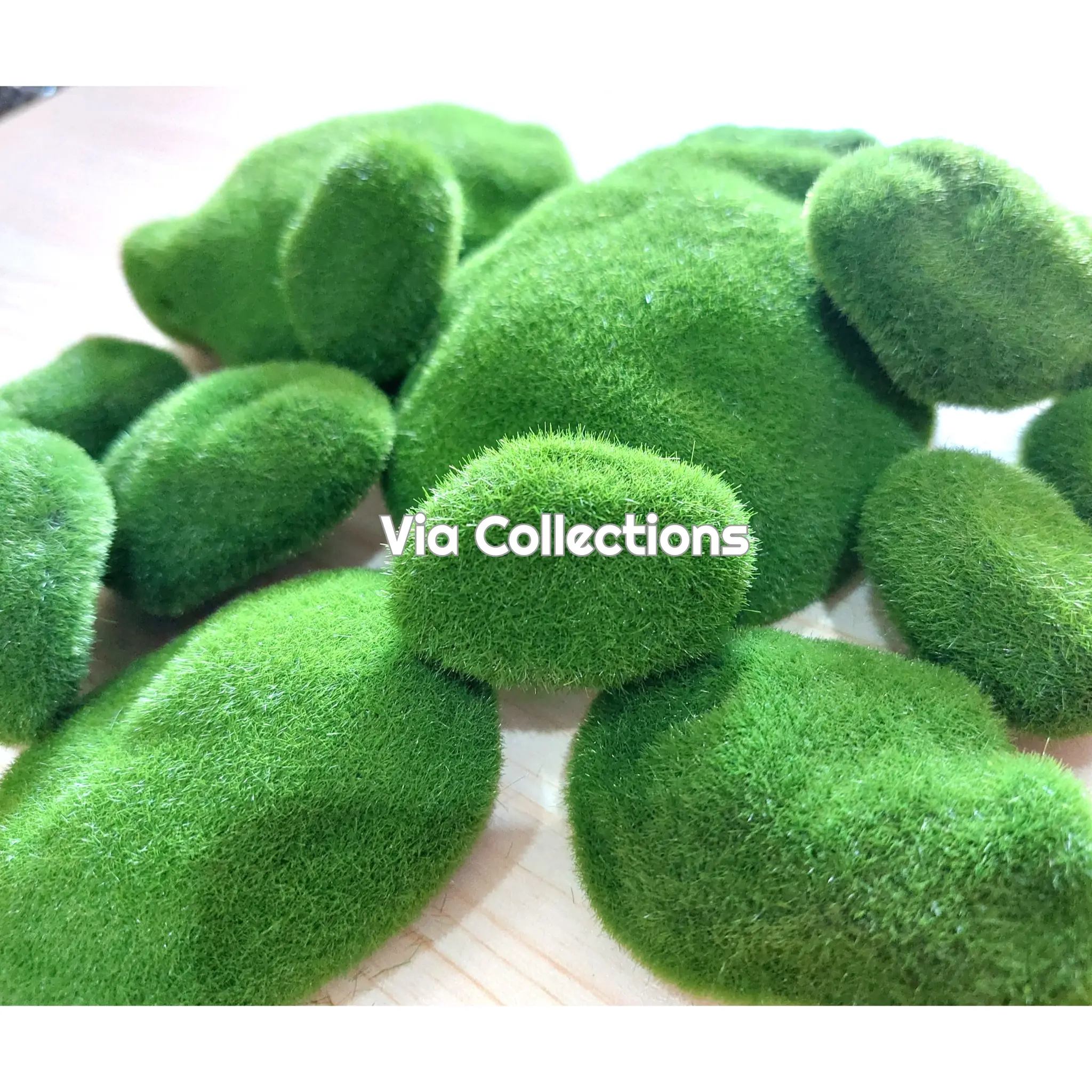 Batu Rumput /Batu Lumut Moss Buatan Hiasan Miniatur - MENGAPUNG