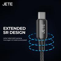 Gambar JETE CX9 Kabel Data Micro Fast Charging 12 Watt - Garansi Resmi 2 Th - Hitam dari Doran Gadget Official Kota Administrasi Jakarta Pusat 2 Tokopedia
