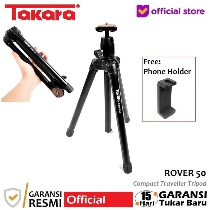 Gambar Takara ROVER 50 Light Weight Traveller Tripod for DSLR, Mirrorless, HP dari Takara Indonesia Kota Tangerang Tokopedia