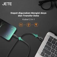 Gambar JETE CA2 Kabel Data Iphone Fast Charging 12 Watt - Garansi Resmi 2 Th - Hitam dari Doran Gadget Official Kota Administrasi Jakarta Pusat 4 Tokopedia