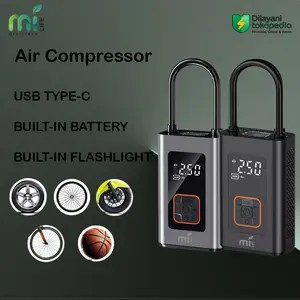 MILIFE POMPA BAN MOBIL PORTABLE INFLATABLE PUMP AIR COMPRESSOR