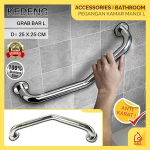 PEGANGAN KAMAR MANDI 50 CM STAINLESS / PEGANGAN BATHTUB / GRAB BAR