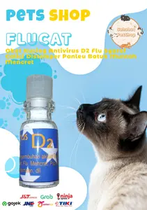 Obat Antivirus Kucing D2 Ampuh
