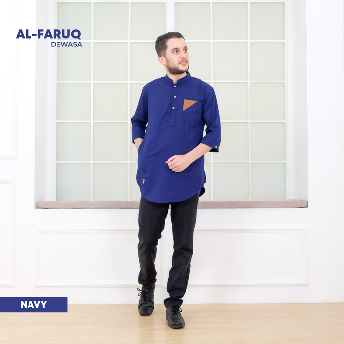 Gambar Baju Muslim Pria Koko Kurta Al Faruq By Arra dari Fylstore_ Kota Bandung Tokopedia