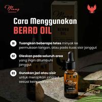 Gambar Beard Oil MAAZ: Buat brewok lembut & sehat lewat nutrisi minyak kemiri dari Maaz Grooming Kota Tangerang 5 Tokopedia