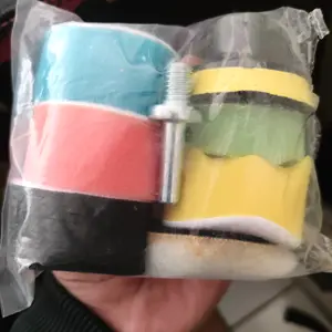 Paket busa poles 2 inch 50mm isi 8pcs polishing Polisher pad busa poles kit