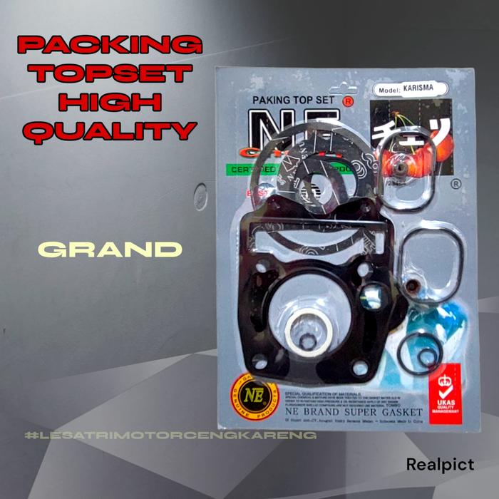 Gambar PAKING PACKING TOPSET HONDA SUPRA X 125 KHARISMA KPH CHERRY ISO 2000 dari Lestari Motor 2 Kota Administrasi Jakarta Barat Tokopedia