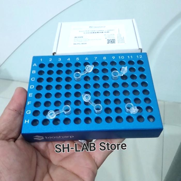 Pcr Rack Cold Block Promo Rack Pcr Aluminium Cooling Block 0.2 ml x 96 Well PCR Rack ...