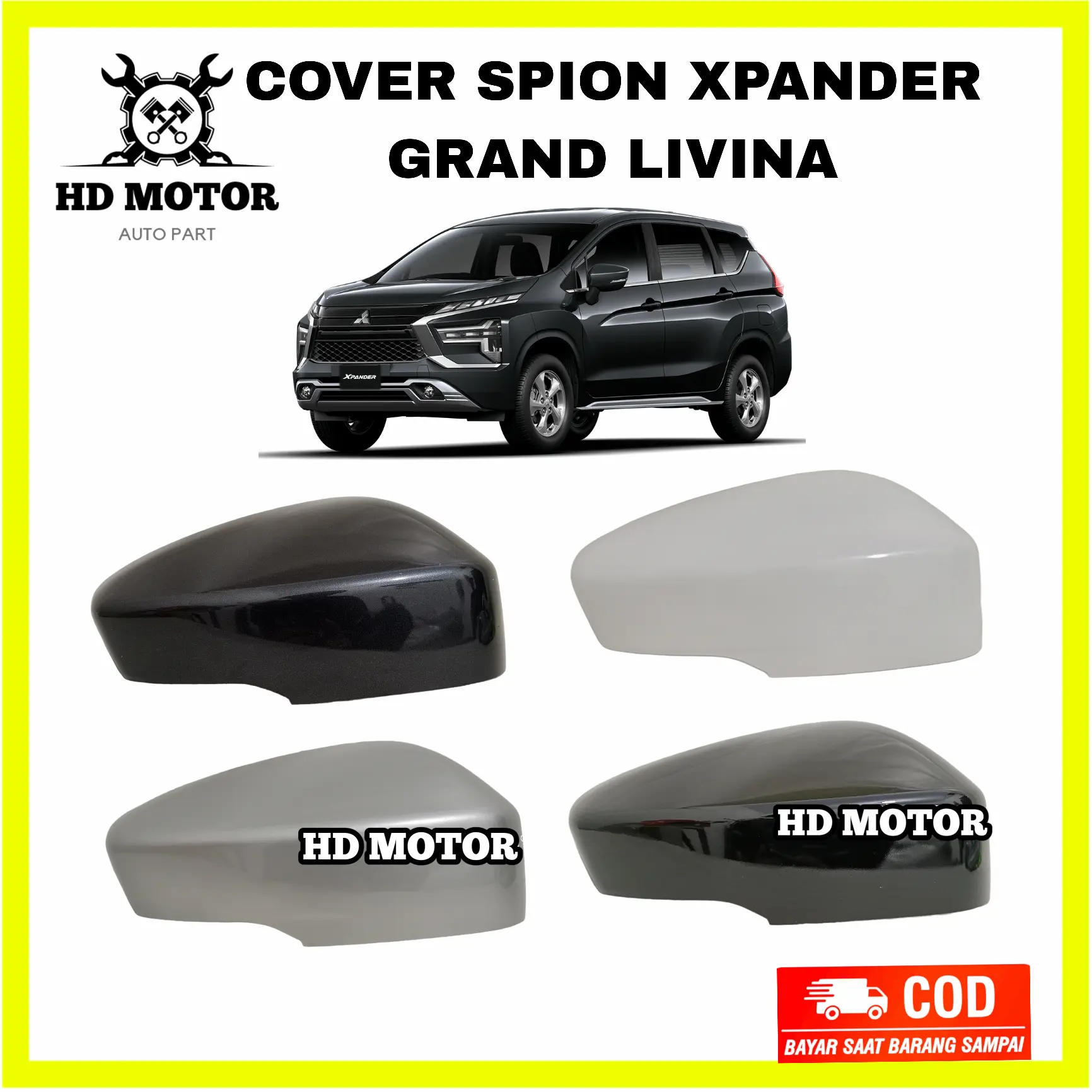 cover spion xpander ultimate mirror cross exceed GLS dan Grand livina