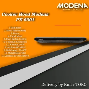 Cooker hood Slim Modena PX6001 Exhaust Modena PX 6001