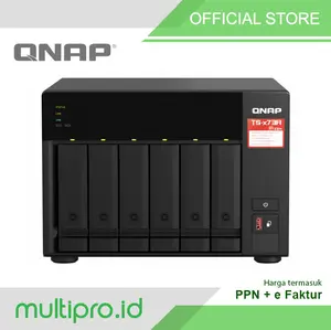 QNAP TS-673A-8G 6-Bay NAS Server External Storage Cloud TS673A