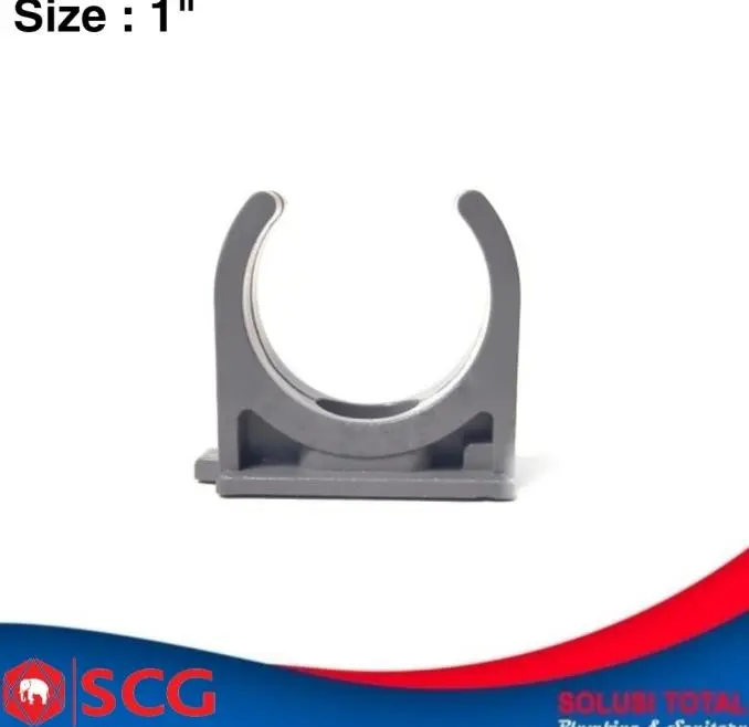 Klem Pipa 1 Inch Pipe Clip 1" SCG