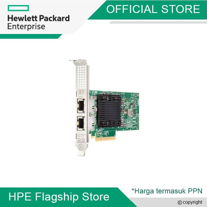 Jual HPE Ethernet 10Gb 2-port BASE-T BCM57416 Adapter 813661-B21