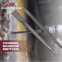 Gambar K55 Mata Bor Bobok Beton Chisel SDS plus adapter type pointed 14x250mm dari MST TOOLS Kota Administrasi Jakarta Barat 1 Tokopedia