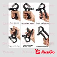 Gambar KickGO Handgrip Impor Gym Fitness Untuk memperkuat Tangan Hand grip - ABU dari KickGoOfficialStore Kab. Tangerang 2 Tokopedia