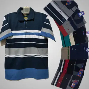 Kaos pendek pria berkerah polo bapak-bapak usia 35 40 50 tahun