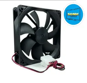 Fan/Kipas Casing PC 12cm Black STD KIPAS KOMPUTER FAN CASING 12CM