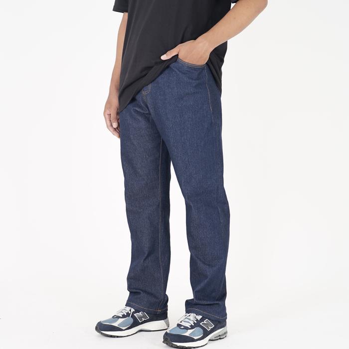 Gambar Dailyoutfits Straight Fit Jeans Dark Blue Washed Strech PremiumQuality - S dari Daily Outfits DYO Kota Tangerang Tokopedia