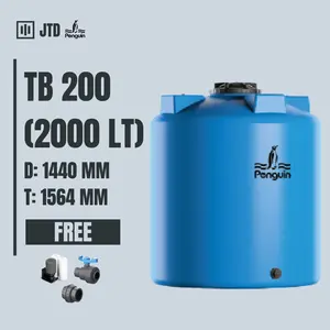 Toren / Tandon / Tangki Air Penguin Kapasitas 2000 Liter - TB 200