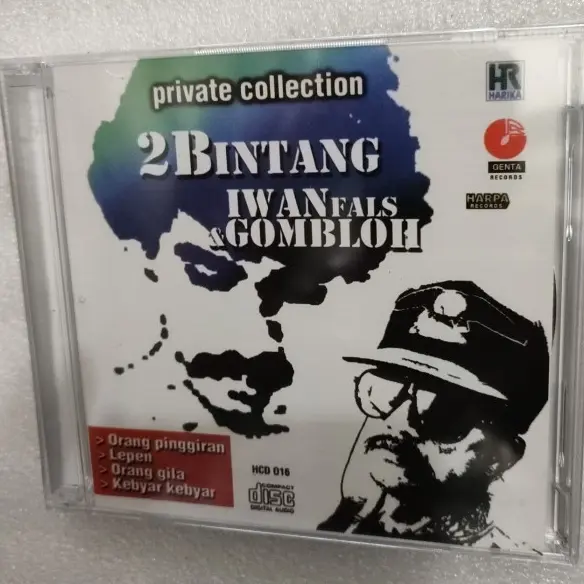 CD PRIVATE COLLECTION 2 BINTANG IWAN FALS & GOMBLOH
