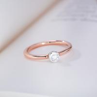 Gambar Cincin Berlian Wanda - Alula - Ring - Round 0.20 carat dari Wanda House Of Jewels Kota Administrasi Jakarta Pusat 4 Tokopedia