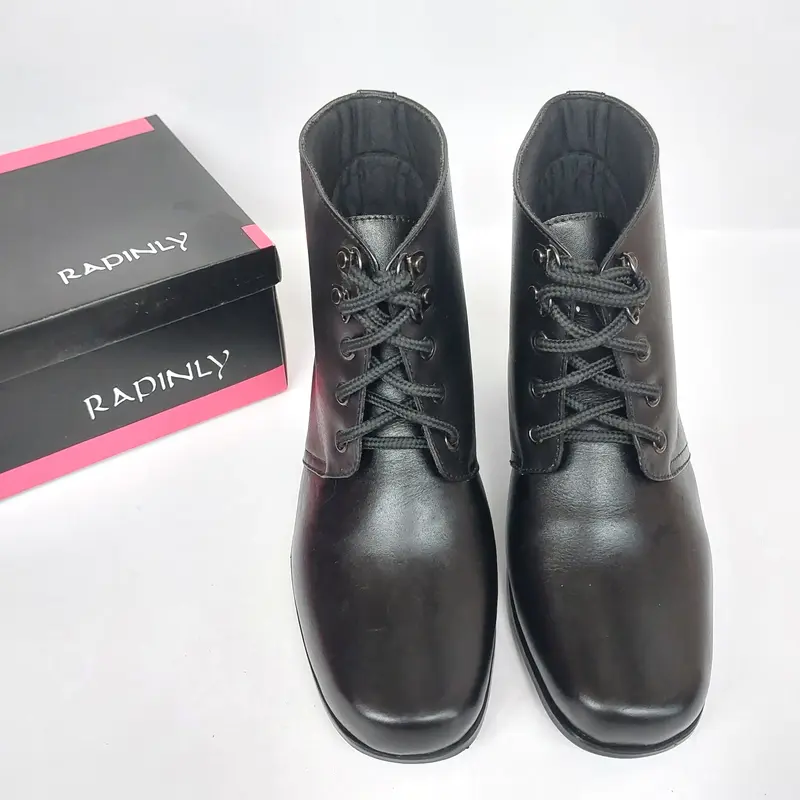 Sepatu Boot Wanita Kulit Asli 510 2