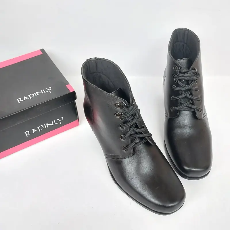 Sepatu Boot Wanita Kulit Asli 510 4