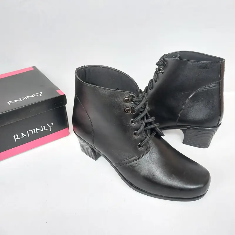 Sepatu Boot Wanita Kulit Asli 510 1